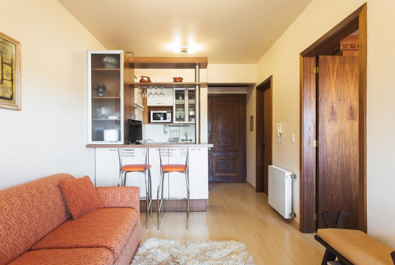 Belo Apartamento E Completo No Centro Com Vista 格拉玛多 外观 照片